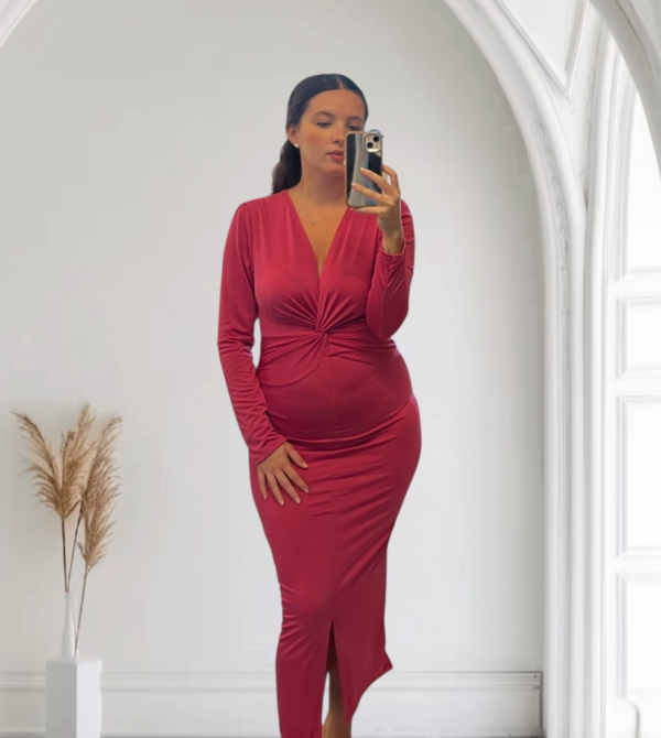 Vestido Malika rosa