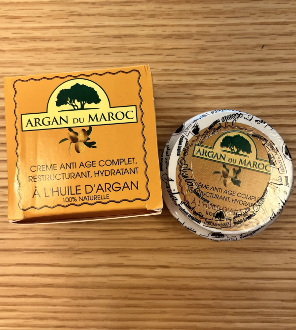 Crema facial de Aceite de Argán